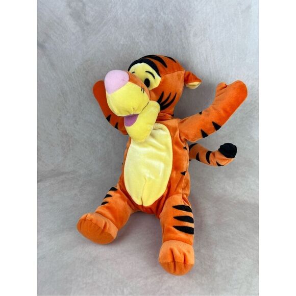 Vintage Y2K Disney Winnie the Pooh Tigger 15" Plush  Stuffed Animal Soft N Silly - Picture 2 of 8